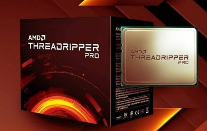 Čtyři modely Threadripperů Pro 7000: Spotřeba 350 W, menší socket SP6 s horší konektivitou?