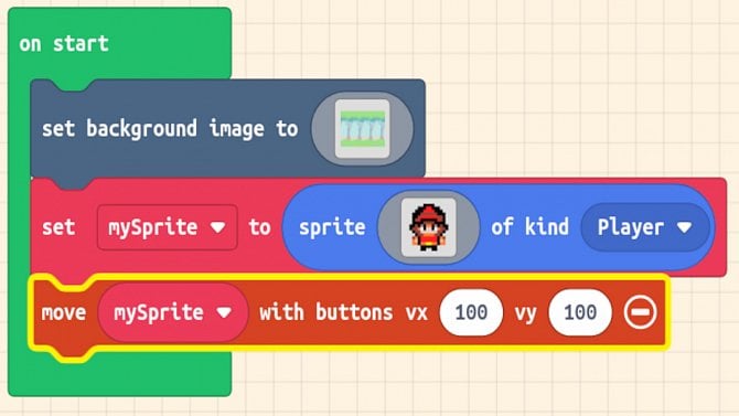 MakeCode Arcade: další z mnoha pomůcek pro výuku programování