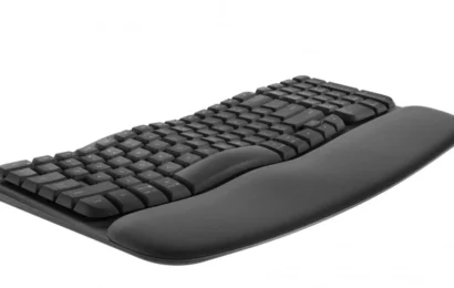 Logitech má novou vlnkovou klávesnici Wave Keys pro pohodlné psaní textu