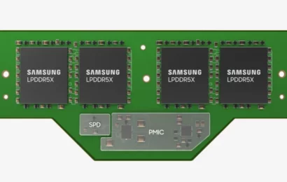 Paměti LPDDR5X v noteboocích se už budou dát upgradovat, Samsung chystá moduly LPCAMM