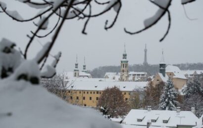 Česko v noci na pondělí zasáhl silný mráz. Odpoledne se mohou tvořit sněhové jazyky