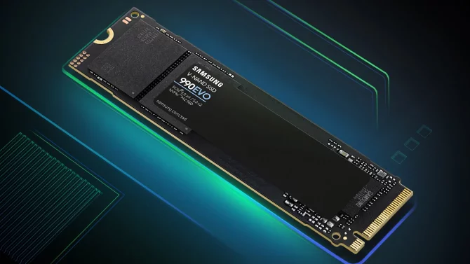 Samsung chystá první PCIe 5.0 disky: SSD 990 Evo ale není highend, používá PCIe 5.0 ×2