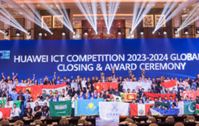 Vyhlášení vítězů celosvětového finále soutěže Huawei ICT Competition 2023–2024