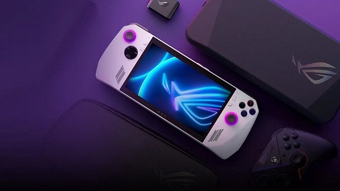 Asus vydá vylepšenou kapesní konzoli ROG Ally X s větší baterií, poté novou ROG Ally 2