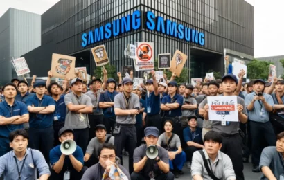 Samsung čeká vůbec poprvé v historii stávka zaměstnanců