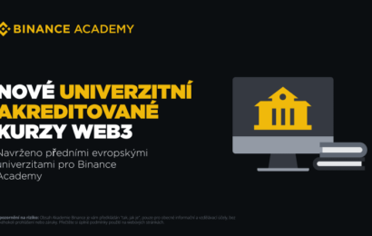 Binance Academy spolupracuje s Vysokou školou ekonomickou v Praze. Nabízí akreditovaný kurz o blockchainu