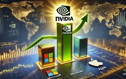 Nvidia přeskočila Microsoft a s hodnotou 3,335 trilionu dolarů se stala nejhodnotnější společností na světě