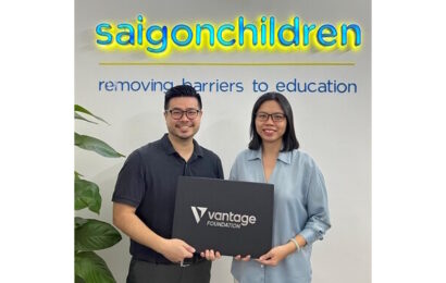 Vantage Foundation podporuje organizaci Saigon Children’s Charity