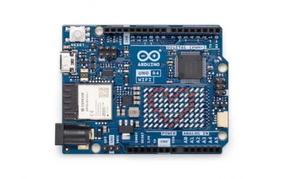 Řízení diodové matice na Arduino UNO R4 Wifi (jinak)