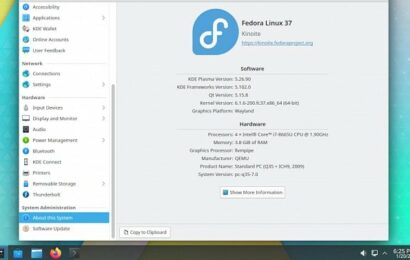 Fedora KDE Plasma Edition jako systém pro tvůrce digitálního obsahu